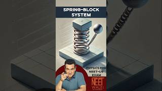 Spring Block Oscillation In SHM | Simple Harmonic Motion | Class 11th | NEET PHYSICS #neet #physics