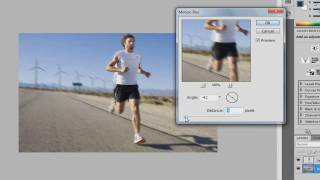 Apply Motion Blur in Adobe Photoshop CS4/5 (Simple Tip)