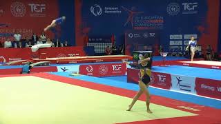 Ilona Krupa (UKR) FX QF/TF Euros 2023