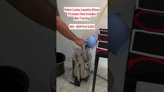 Free Intsalasi dan training Paket Usaha Laundry Kiloan 25 jutaan