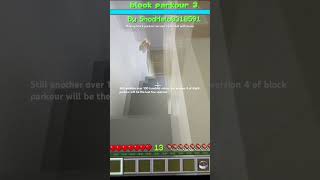 Playing block parkour version 3 part 6/6 with music #minecraft #minecraftshorts #parkour