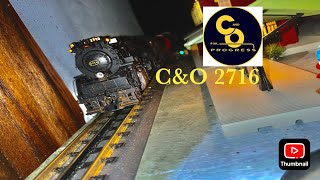 MTH Train review C&O 2716