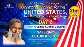 31 Days USA Prayer For President Trump: Day 2 // Prophet Sadhu Sundar Selvaraj