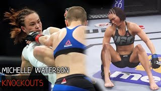 michelle  waterson  knockouts compilation