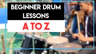 Drum lessons for beginners|beginner drum lesson in hindi|Drum lesson A to z