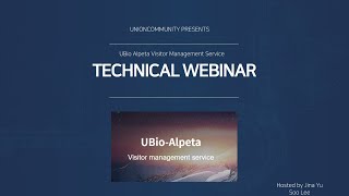 2022.10 UBio Alpeta Visitor Management Webinar