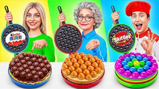 Me vs Grandma Cooking Challenge | Delicious Kitchen Hacks by Jelly DO Challenge