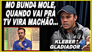 KLEBER GLADIADOR DETONA O COMENTARISTA ROGER FLORES | CFC | KLEBER NO DEU ZEBRA PODCAST