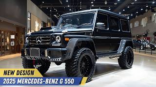 2025 Mercedes-Benz G 550 открыт-новый двигатель, та же легендарная возможность бездорожья!