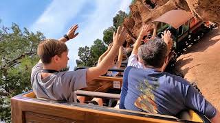 Big Thunder Mountain Railroad POV Video at Disneyland in 4K (6-15-21)