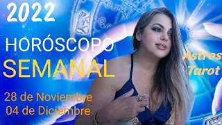 🧿HORÓSCOPO SEMANAL | del 28 de Noviembre al 4 de Diciembre 2022  SIGNO a SIGNO/Gabriela y los Astros