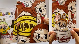 귀여워 Tutorial Making & Unboxing Labubu blind bag ​⁠#popmart #labubu #blindbag  @DIYRaheemAlhayah