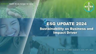 ESG Update 2024