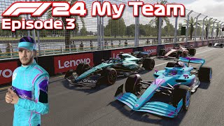 F1 24 MY TEAM | EPISODE 3 | INCREDIBLE QUALIFYING IN AUSTRALIA!