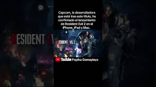 lanzamiento de Resident Evil 2 en el iPhone, iPad y Mac.#capcom #nvidia #noticiasgamer #pcgaming