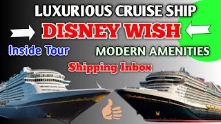 Disney Wish Cruise | #shippinginbox | #cruise | #DisneyWish | #CruiseLovers | #ship