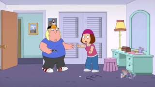 Meg trying contact lenses - family guy