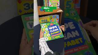 Big Boardbook Wipe Clean Alfabet sudah bisa dibeli di Gramedia, Shopee, Tokped, & Tiktokshop