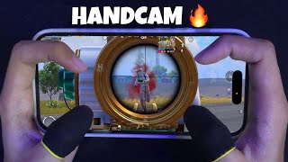 90Fps! Best HANDCAM iPhone 14 Pro 😍 | 4 Finger + Gyroscope | PUBG Mobile