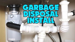 How To Install The Cheapest Garbage Disposal on Amazon ( Waste King L-1001 )