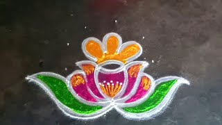 Diwalirangolidesigns beautifulroserangoli🥀Diwali2024 new rangoli🥀Deepavali kolam🥀gokulramya kolangal