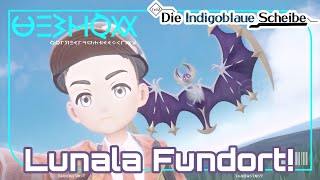 Lunala Fundort - Pokemon Karmesin Purpur DLC die Indigoblaue Scheibe