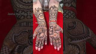 Stylish mehandi design || front hand mehandi design || #mehndidesigns #hennatattoo #henna