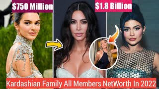 Kardashian's All Family Members NetWorth In 2022 || Bio & NetWorth School