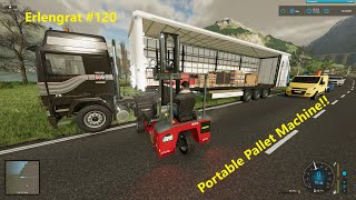 TRUCK-MOUNTED FORKLIFT GAMEPLAY! Pallet Delivery! | Farming Simulator 2022 #ERLENGRAT #120