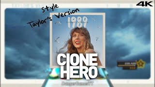 Style (Taylor's Version) - Taylor Swift | Clone Hero | Expert 100% FC (244,628) | 4K 60FPS