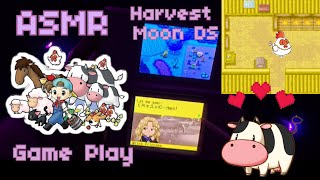 ASMR ♡Harvest Moon DS Game Play♡ Whispering While Playing the BEST Harvest Moon Game Ever Made