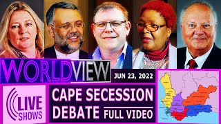 Why Should Western Cape Secede; EXIT from South Africa? FULL LIVE DEBATE Cape Town