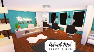 Donut House - Pet Salon Speed Build 🐱 Roblox Adopt Me!