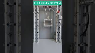 LEGO 2:1 Block and Tackle Pulley System