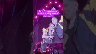 La amistad de Ryan Castro y Karol G🥹💘 #karolg #reggaeton #ryancastro #algaretecontash #musica