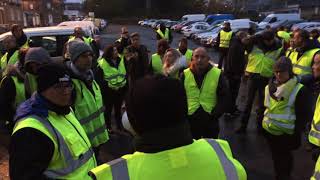 Les Gilets jaunes mobilisés à Flers, samedi 24 novembre 2018