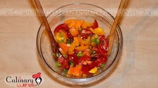 How to cook Two colours Tomato Salad