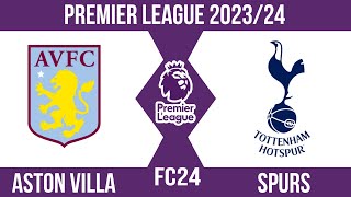 FC24 | Aston villa VS Spurs | รับชมก่อนเเข่งจริง