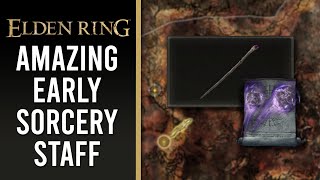 BEST Early Sorcery Weapon + Spell - Elden Ring