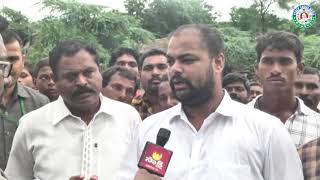 YSRCP MLA Gangula Brijendra Reddy visits flood effected area in Allagadda constituency