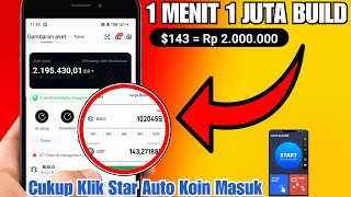 KLIK START CAIR 2.1 JUTA💵 CARA CURANG MEMPERBANYAK BUILD XWORLD - TRIK NUYUL GAME PENGHASIL UANG