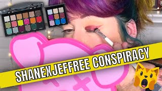 ShanexJeffree Conspiracy & Mini Controversy Palettes REVEAL & First Impressions! Playing with Makeup