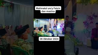 Walimatul urs'y Faizin masna #shortvideo