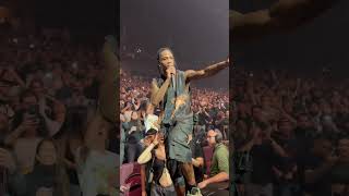 Travis Scott performing Goosebumps in Vancouver