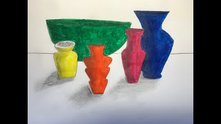 3rd grade - Overlapping Vases: Part 1 and 2