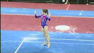 Kamerin Moore & Jordyn Wieber - Floor - 2008 Nationals - Day 2