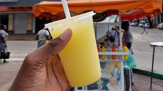 Famous Drink and Roti in Suriname 🇸🇷 ROOPRAM || #suriname #paramaribo #travel #vlog