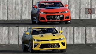 Forza 7 | Camaro SS vs Camaro ZL1 !   Around the Top Gear Track