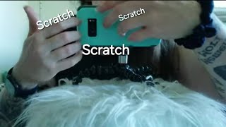 Old Phone ASMR | All the Scratching ❤️ crisp sounds