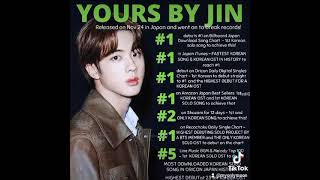 YOURS BY JIN OST ACHIEVEMENTS pt. 3